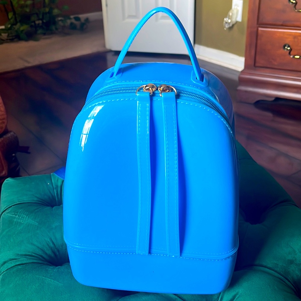Pretty Blue Mini Backpack Bag
